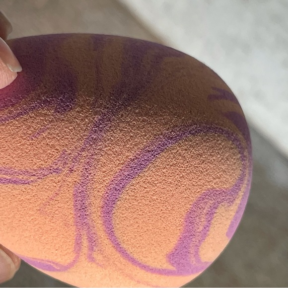 Lot of 2 Ulta Beauty Blender Sponges Standard Size Pink Orange Swirl Brand New - Picture 10 of 11